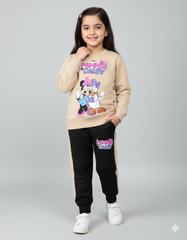 Disney Minnie & Daisy Kids Tracksuit | Winter tracksuit fancy Set for Girls