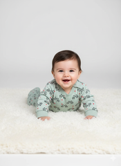 Pattern Romper || Greenish Shade || Beautiful Winter Romper Soft Fabric