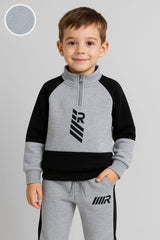 Half-Zip Sweatshirt | Winter Outfit for Boys