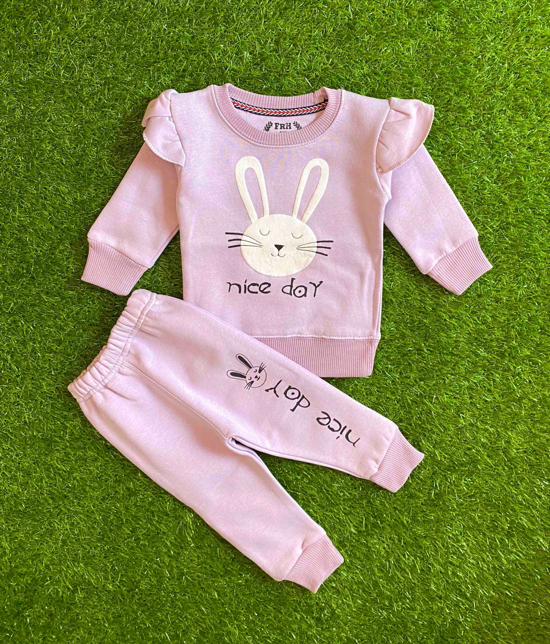 Nice Day || Meow|| Light Purplish Trendy Frill Latest Design Comfort Soft Winter