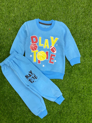 Sky Blue || Play Time || Winter Set Soft Winter Fabric