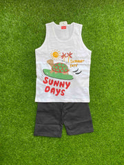 Cosmic Contrast - White Sando for Boys