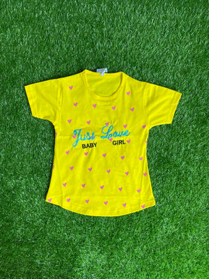 Heartfelt Bliss - Yellow Shirt paired with Black Jeans