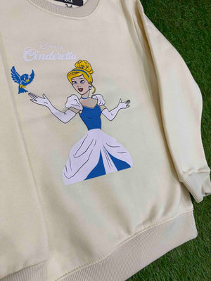 Cinderella Off White || Beautiful Trendy || New Winter Arrival || Warm Soft Fleece