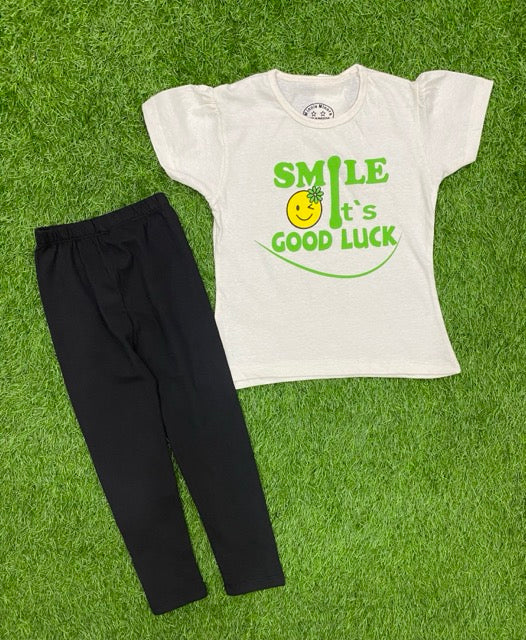 Light Cream smile its good luck