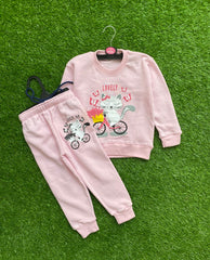 Feline Cozy Chic Winter Tracksuit for Girls