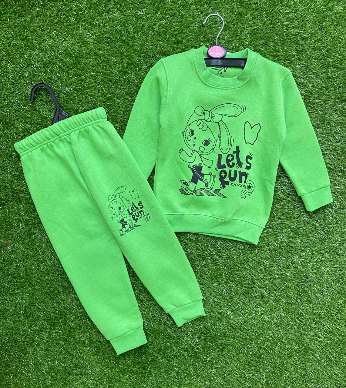 Radiant Jade Tracksuit for Girls