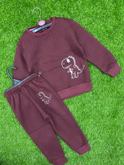 Maroon Ease Winter Tracksuit