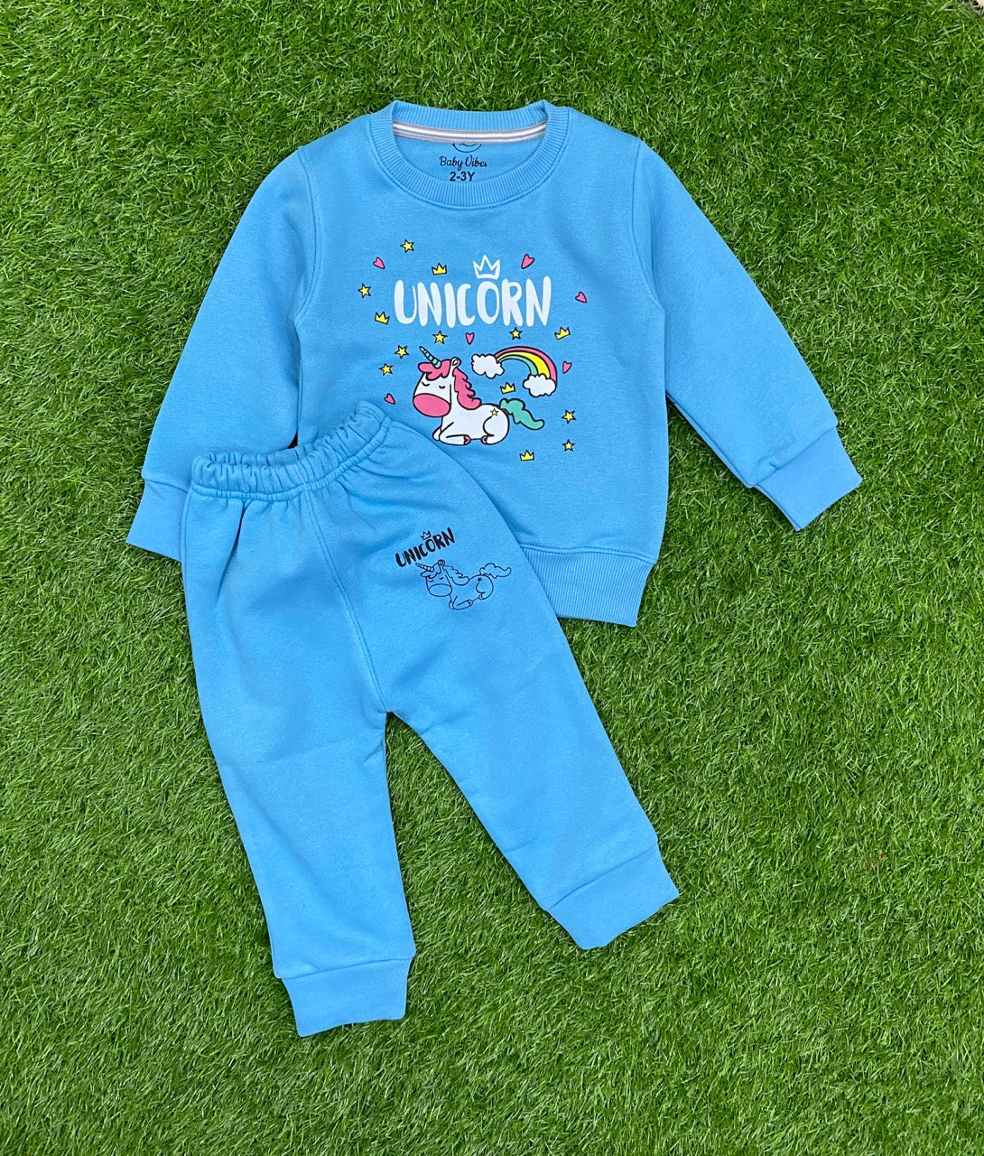 Seraphic Sky Winter Tracksuit for Girls