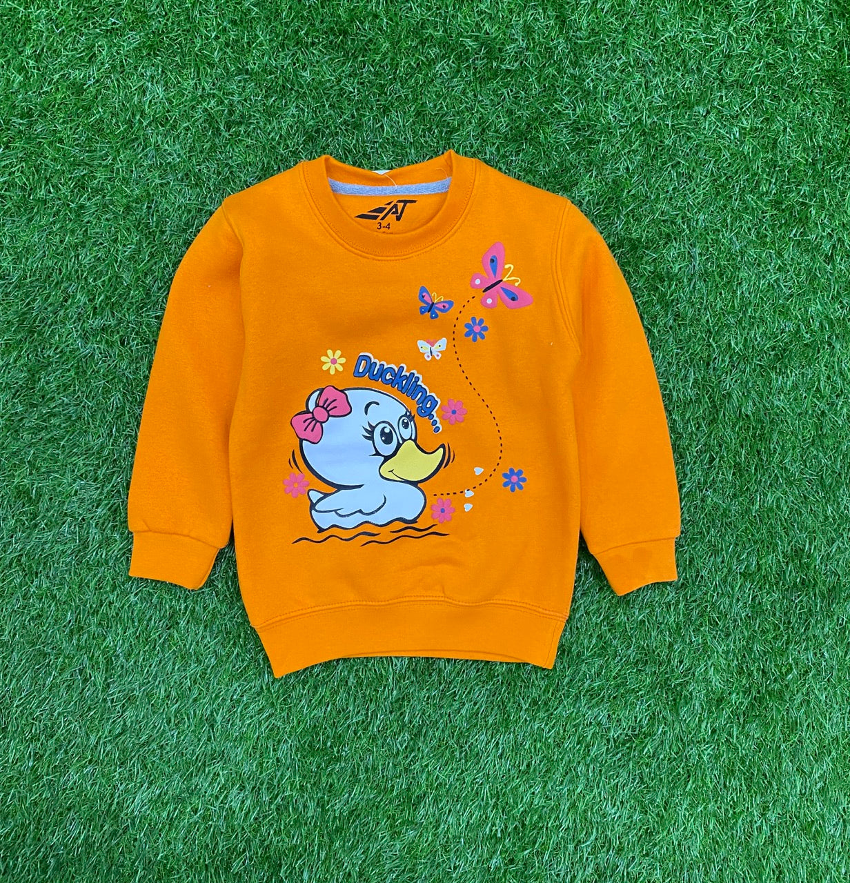Citrus Bloom Cozy Sweatshirt