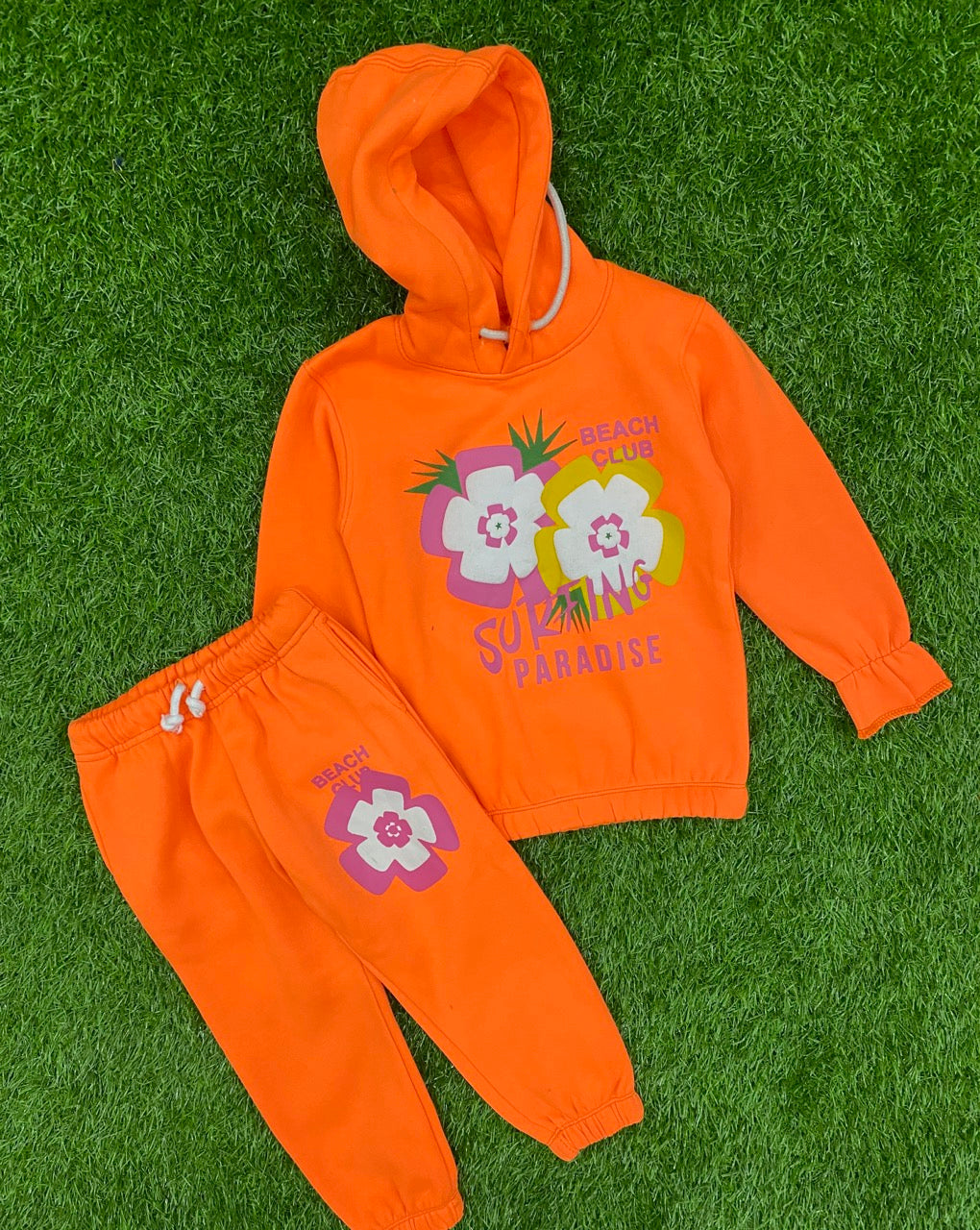 Sunset Glow Hooded Ensemble for Girls