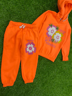 Sunset Glow Hooded Ensemble for Girls