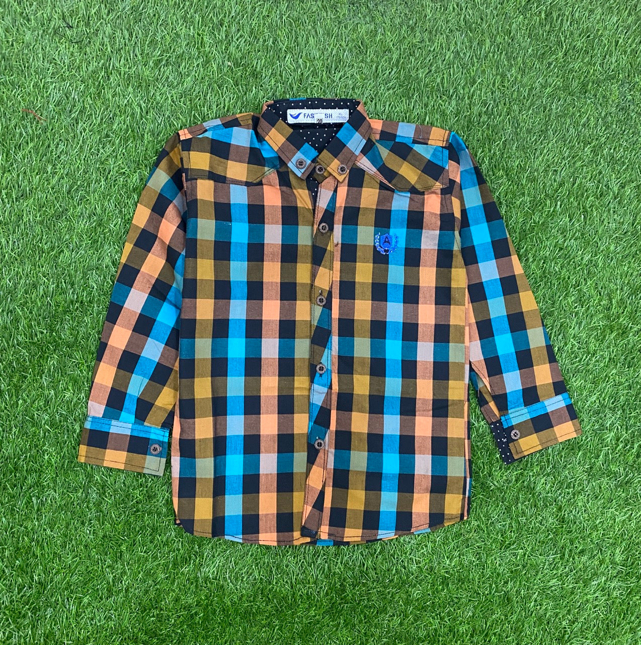 Dapper Checkmate Shirt for Boys