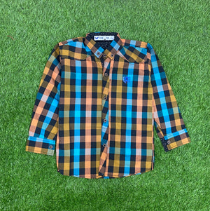 Dapper Checkmate Shirt for Boys