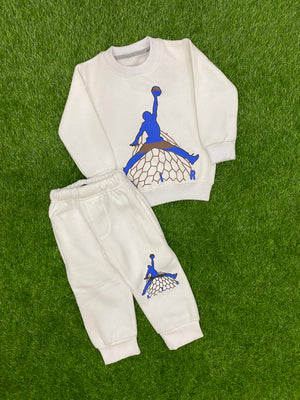 Charming White || Winter || Very Soft and Warm Tracksuit || Sports
