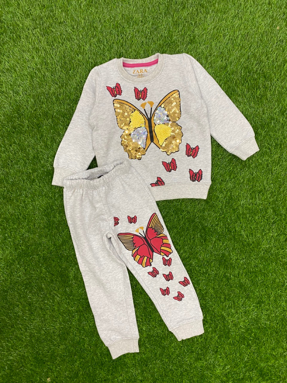 Silver Luster Winter Bliss Tracksuit Set
