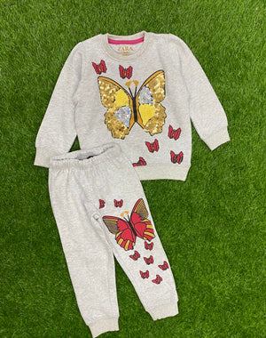 Silver Luster Winter Bliss Tracksuit Set