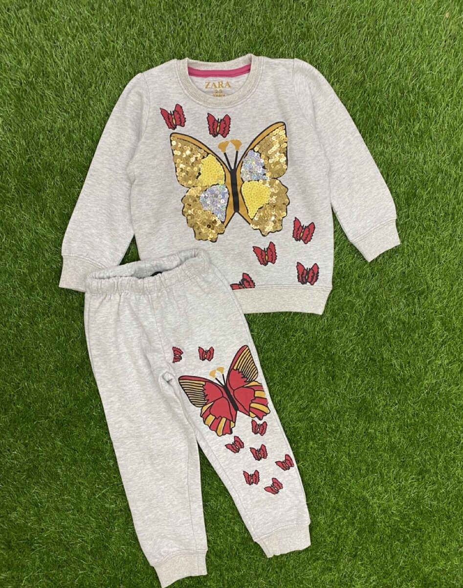 Silver Luster Winter Bliss Tracksuit Set