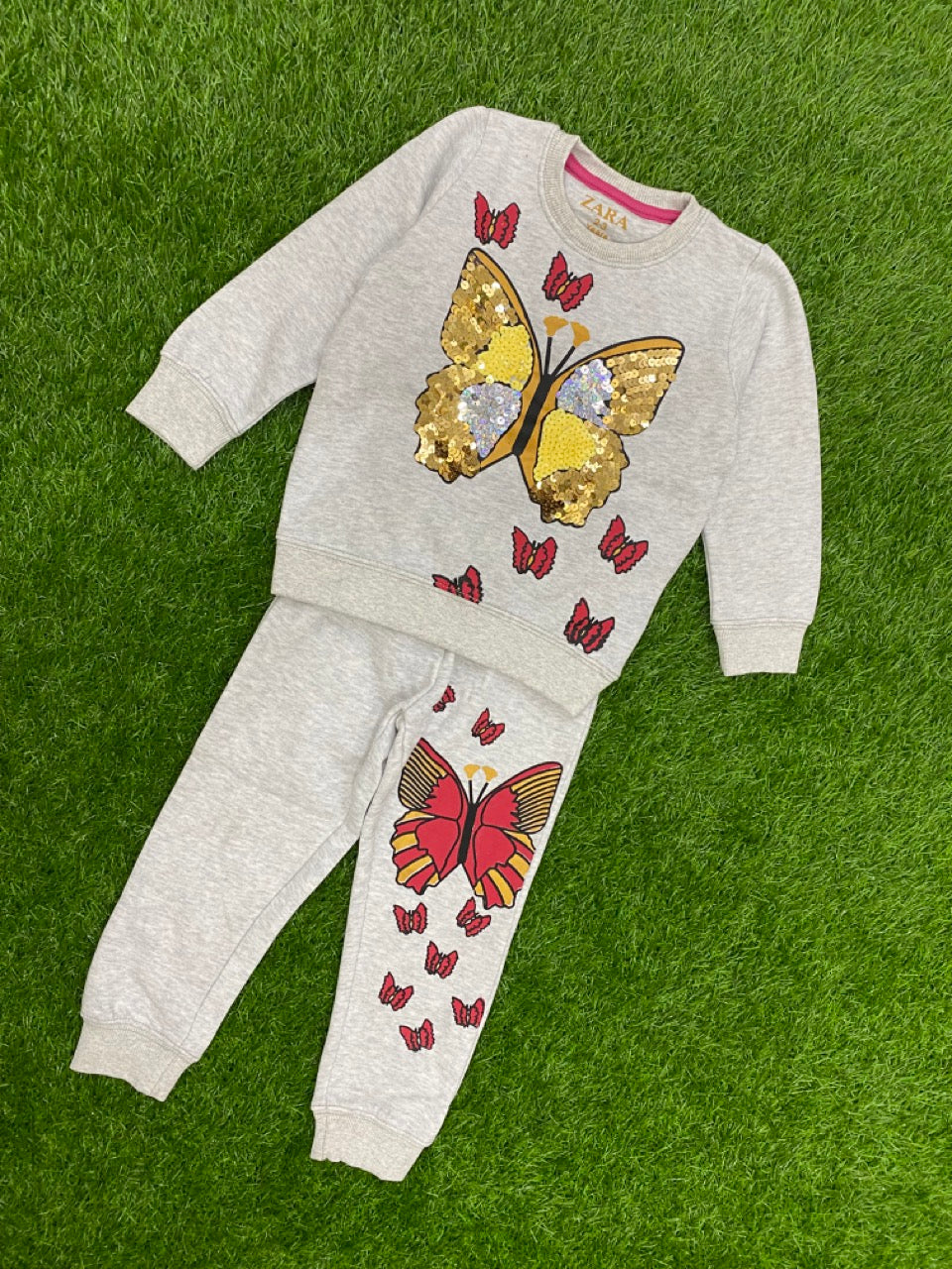 Silver Luster Winter Bliss Tracksuit Set