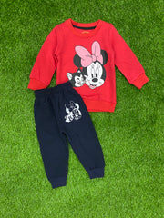 Mini Minors Red and Black || Tom & Mickey || Soft Fabric