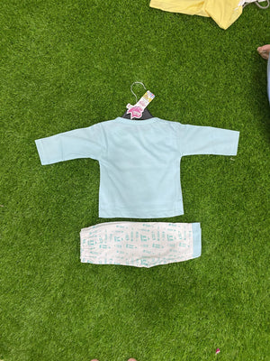 Girls Summer Stylish T-Shirt and Trouser Set