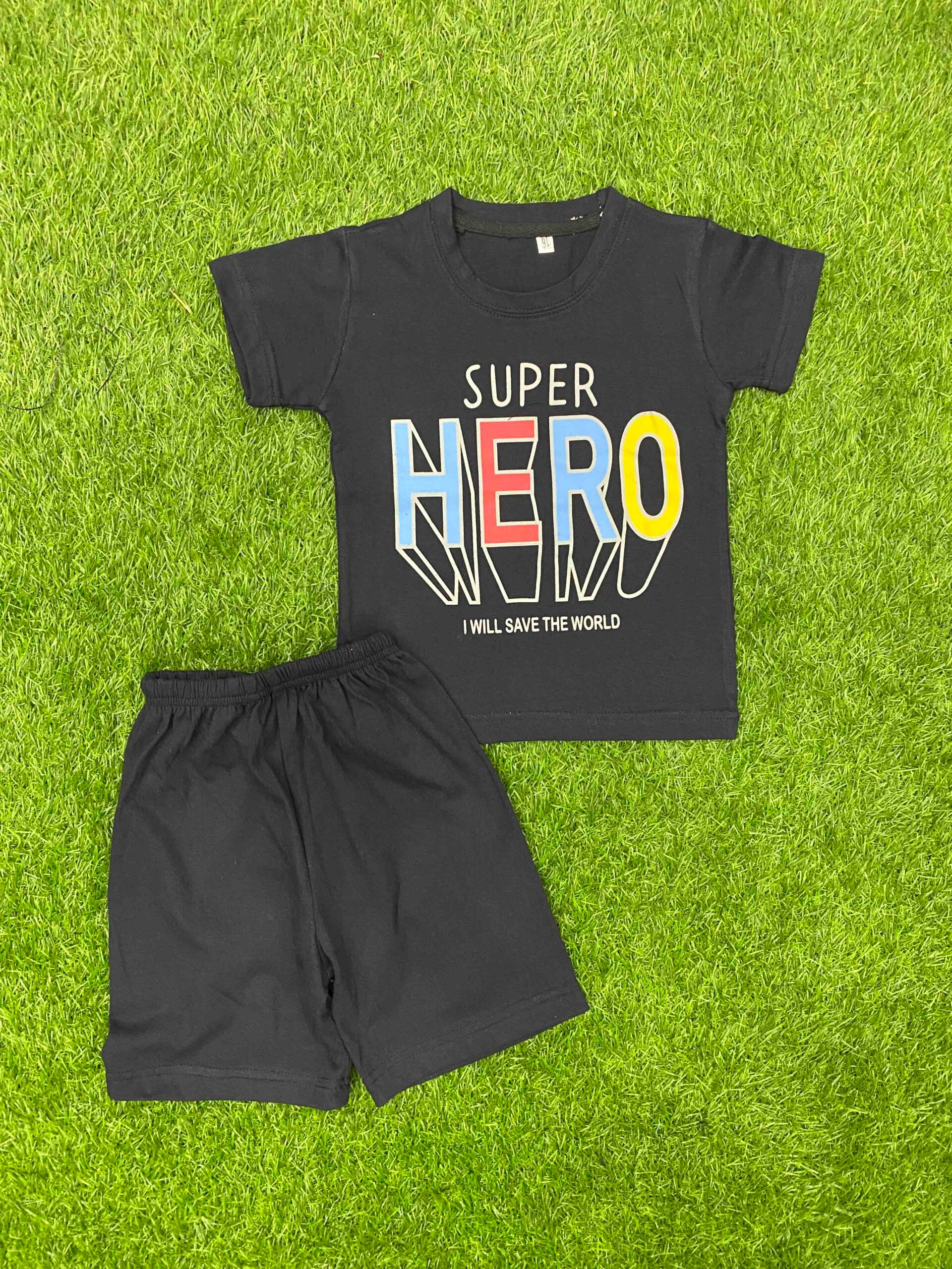 Superhero Midnight Blue Summer Set