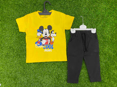 Yellow Mickey Mouse set for boys