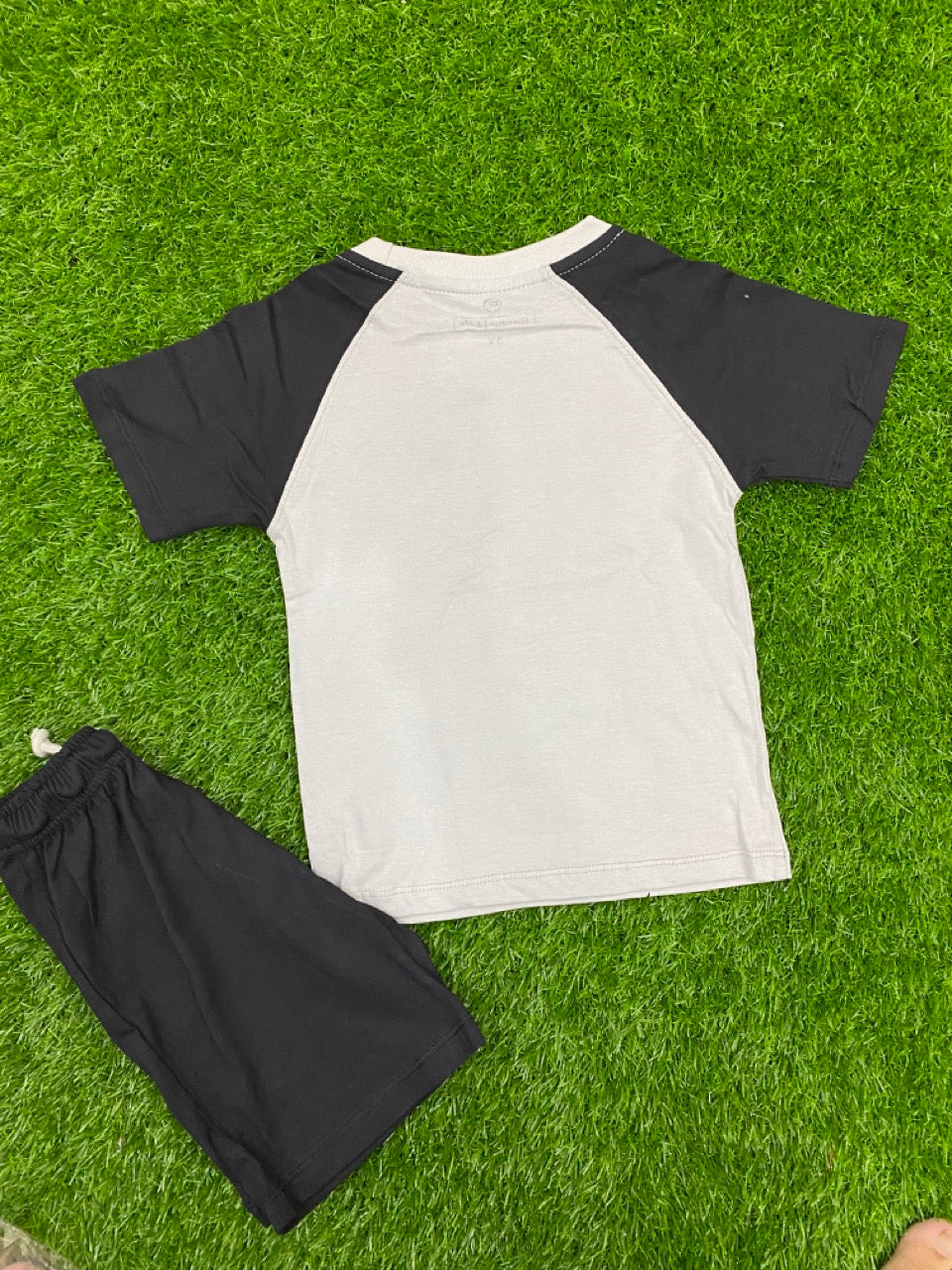 Tom and Jerry Light Grey and Black T-Shirt & Short Set