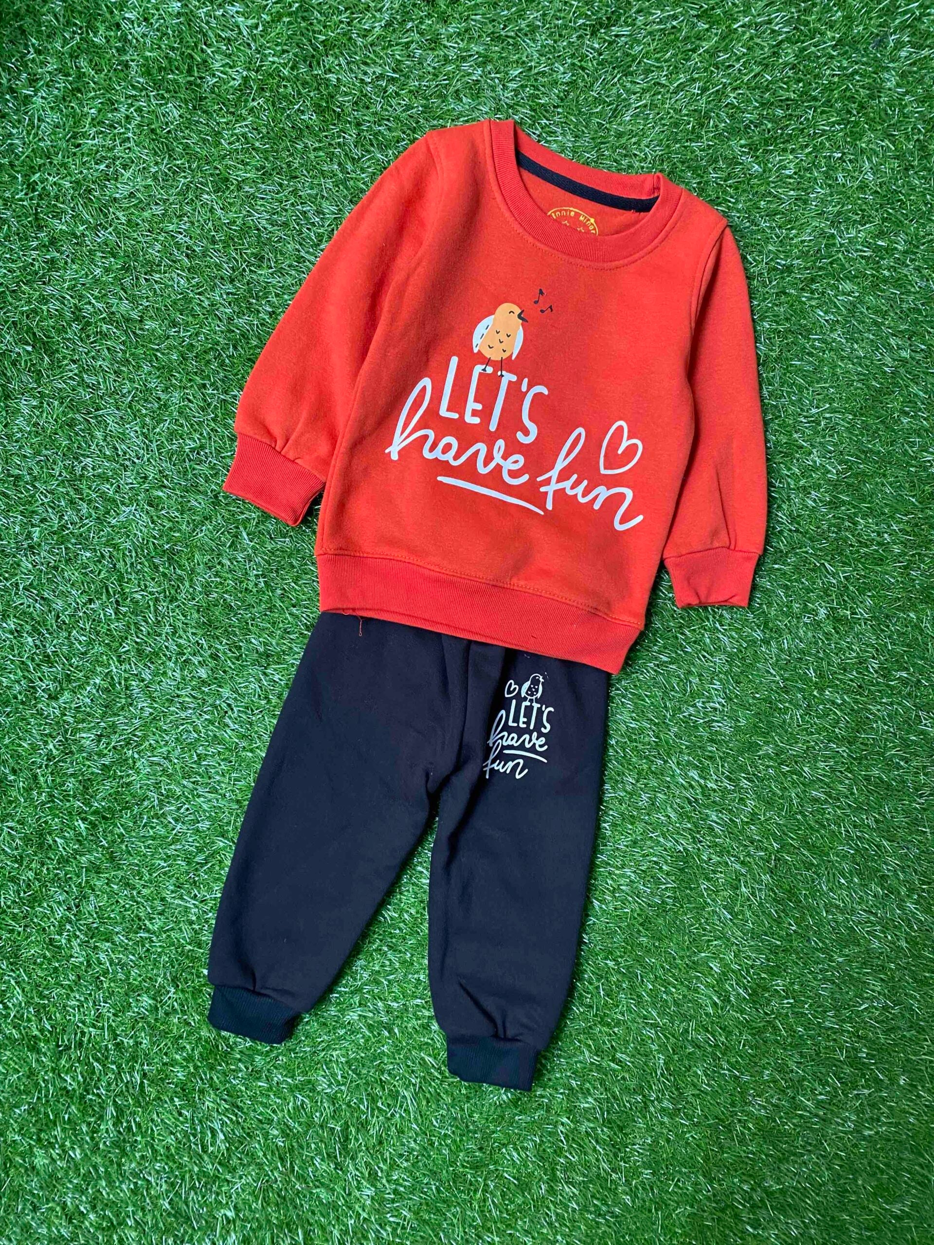 Let's have fun || Charming Red and Black Winter Set