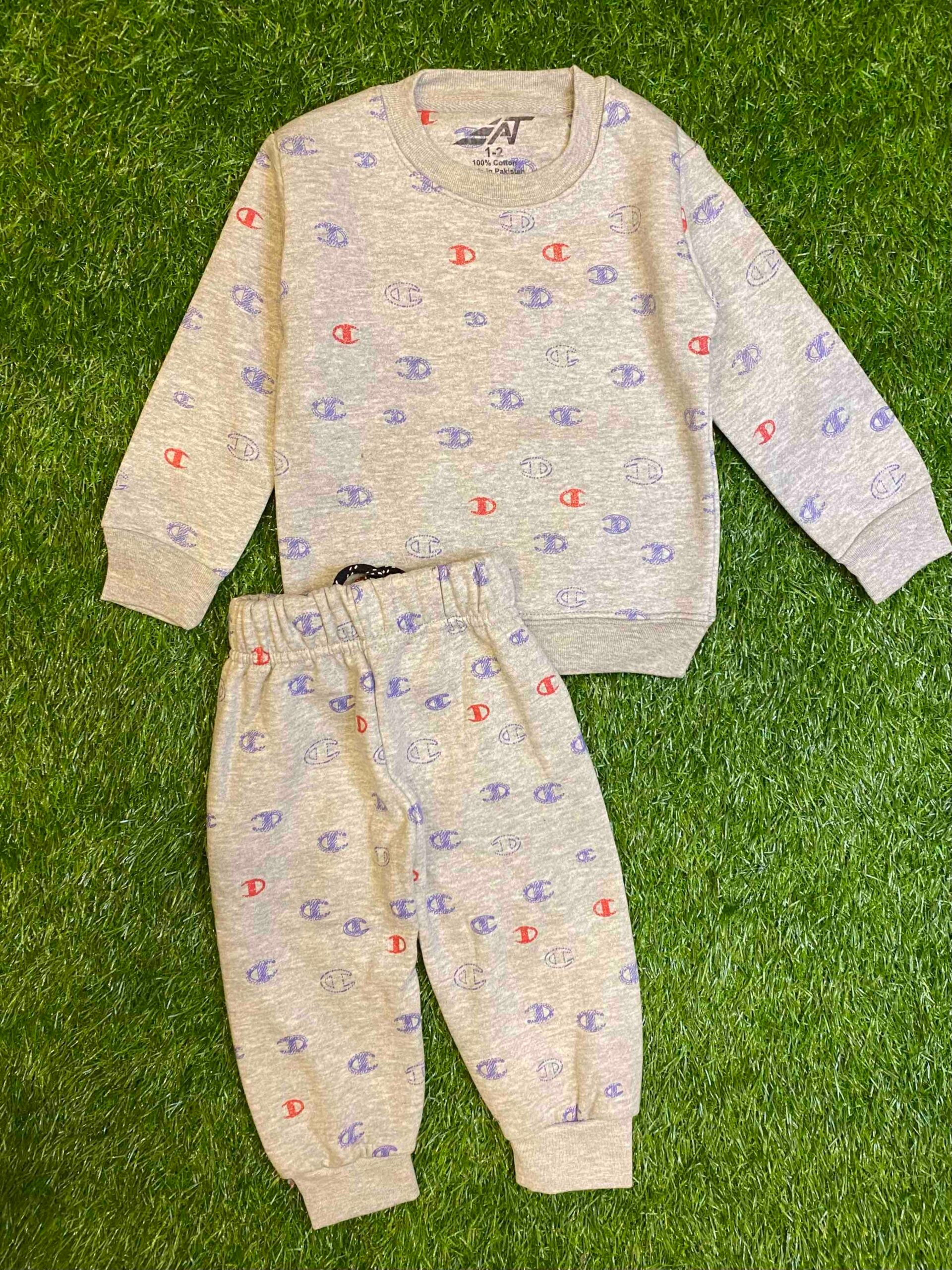 Beautiful Pattern || Light Grey  || Soft Winter Fabric