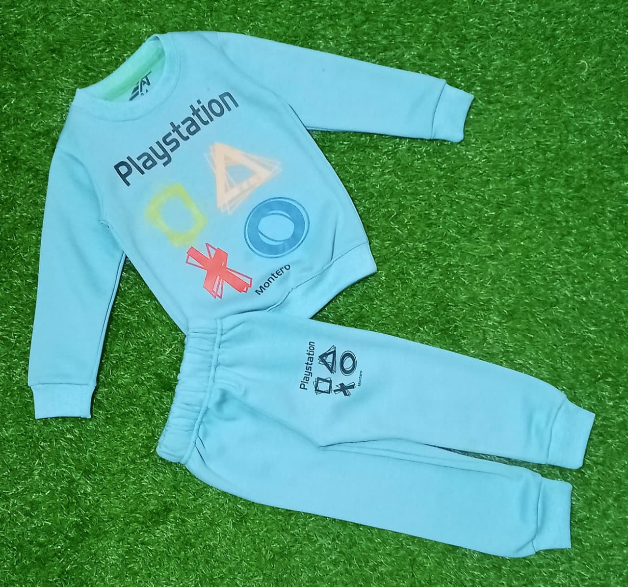 Kids PlayStation Sweatshirt & Jogger Set | Winter Outfit for Boys & Girls