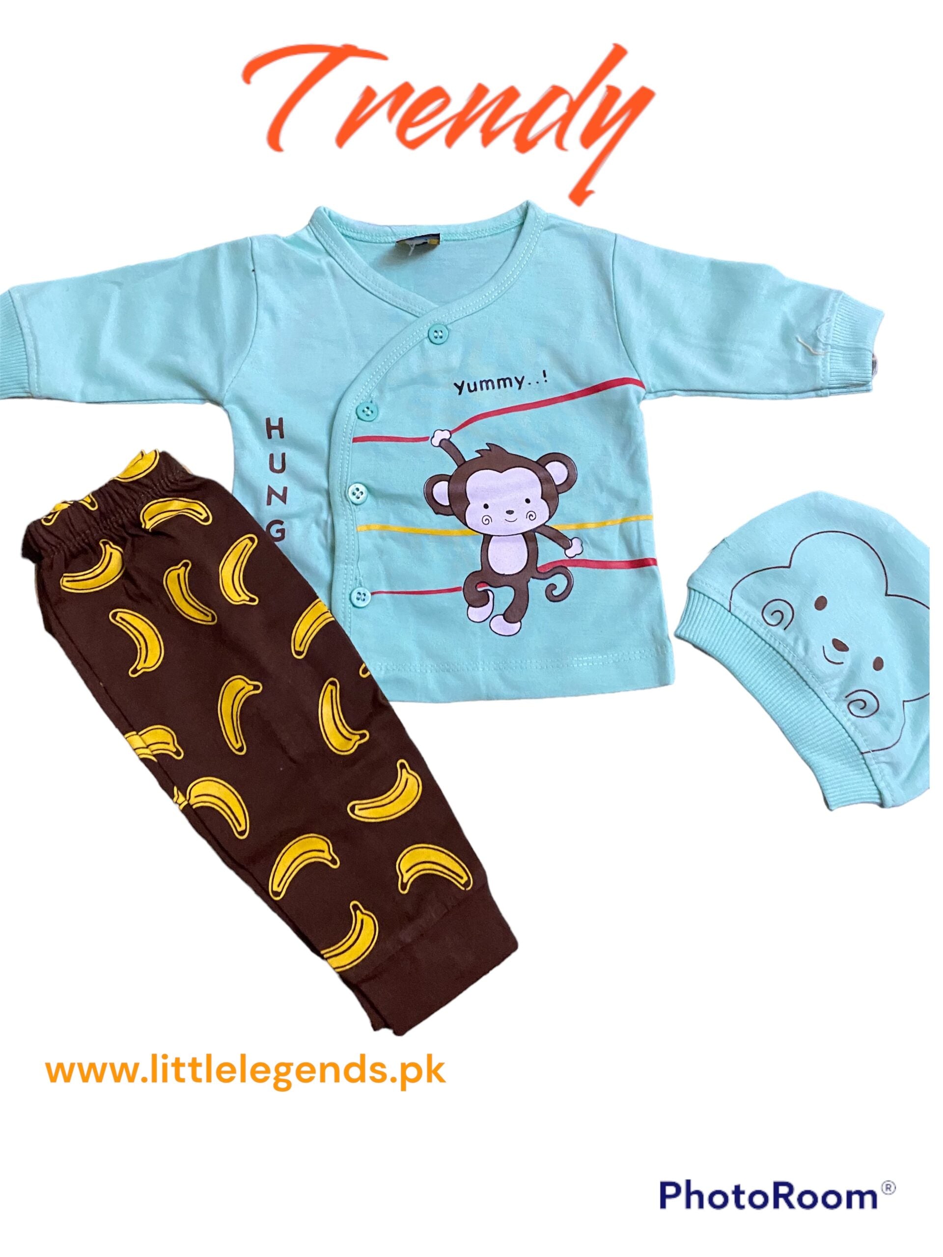 Blue Bunny Newborn Summer Relaxing Suits