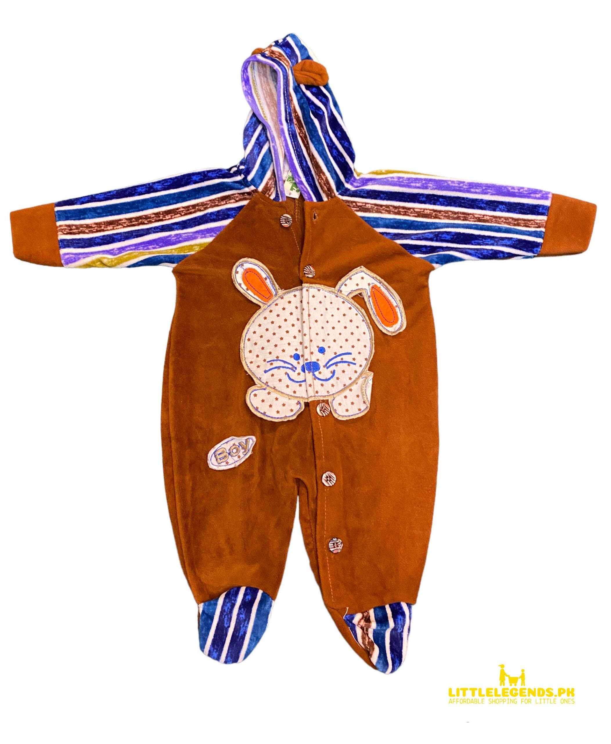 Newborn Hoodie Warm Romper