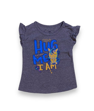 Enchanting Unicorn Greyish Trendy Mini Minor Girls T-Shirt