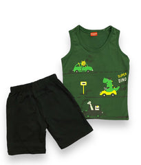 Cool Breeze Boys Sleeveless Sandos