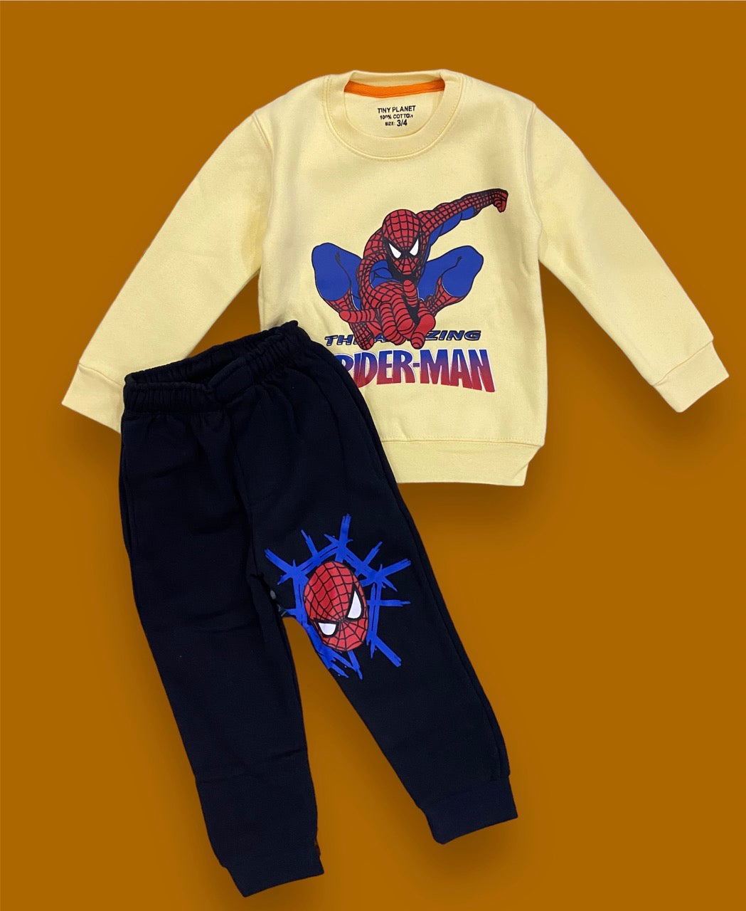 Spiderman Beautiful Winter Set Soft Winter Fabric