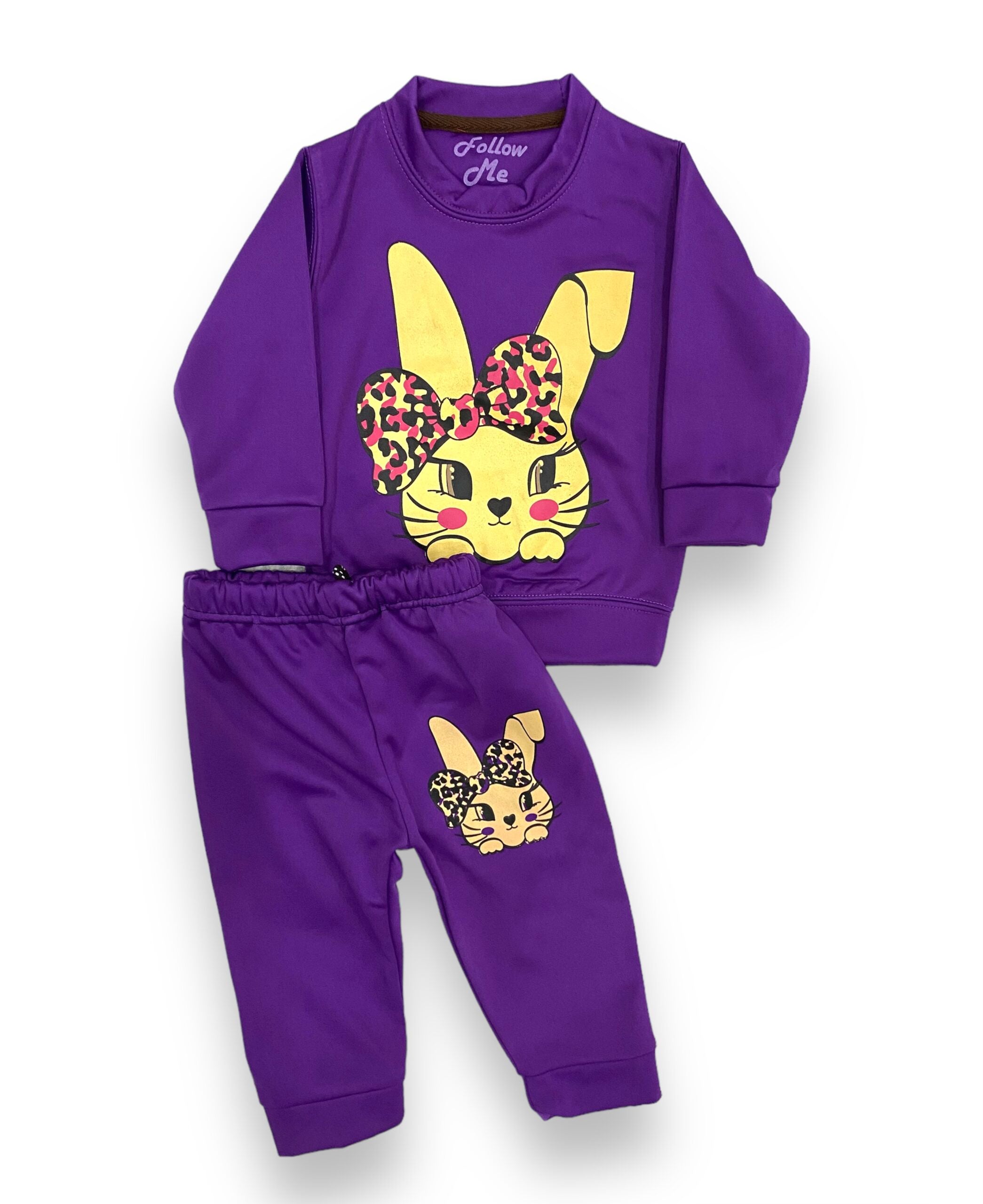 Purple Meow Cozy Ensemble Winter set for Girls