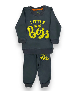 Slate Blue Little Boss Cozy Set