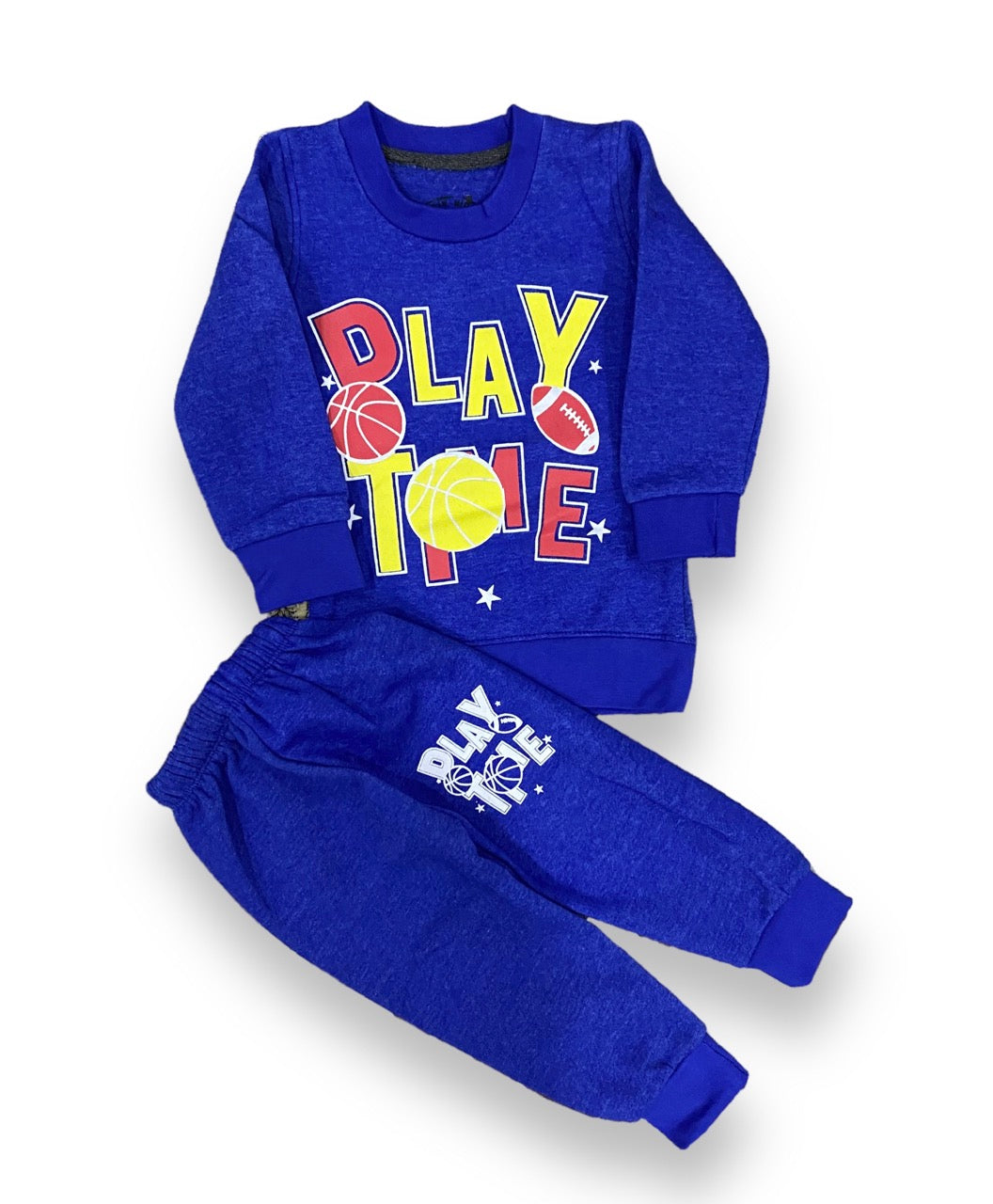 Blue || Play Time || Winter Set Soft Winter Fabric