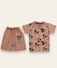 Choco Brown II Mouse Delight II Summer Set for Boys