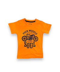 Orange II FOUR Wheel Blue Summer II Shirt for Boys
