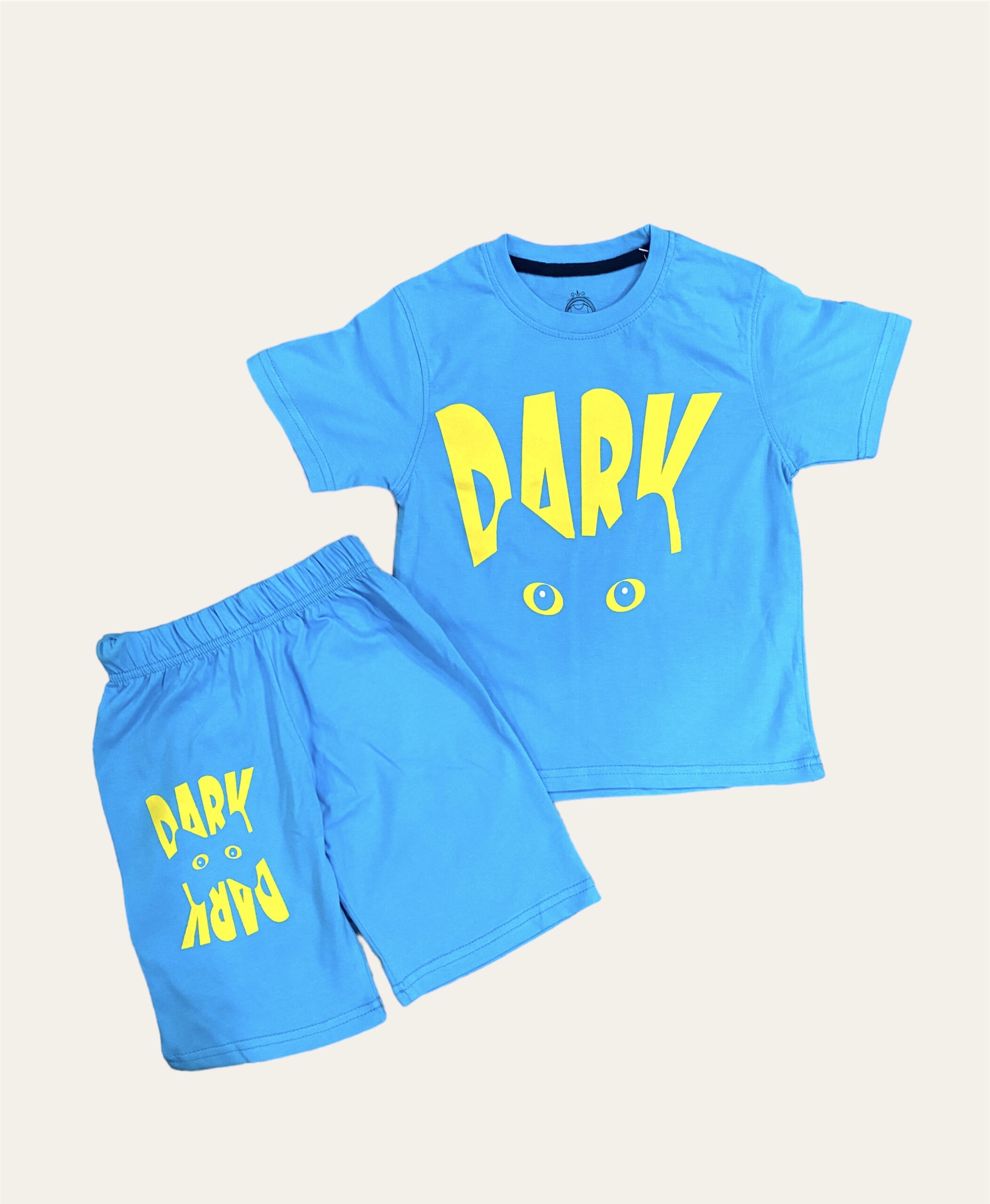 Bright Blue Dark Stylish Summer Set