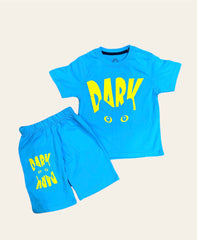 Bright Blue Dark Stylish Summer Set