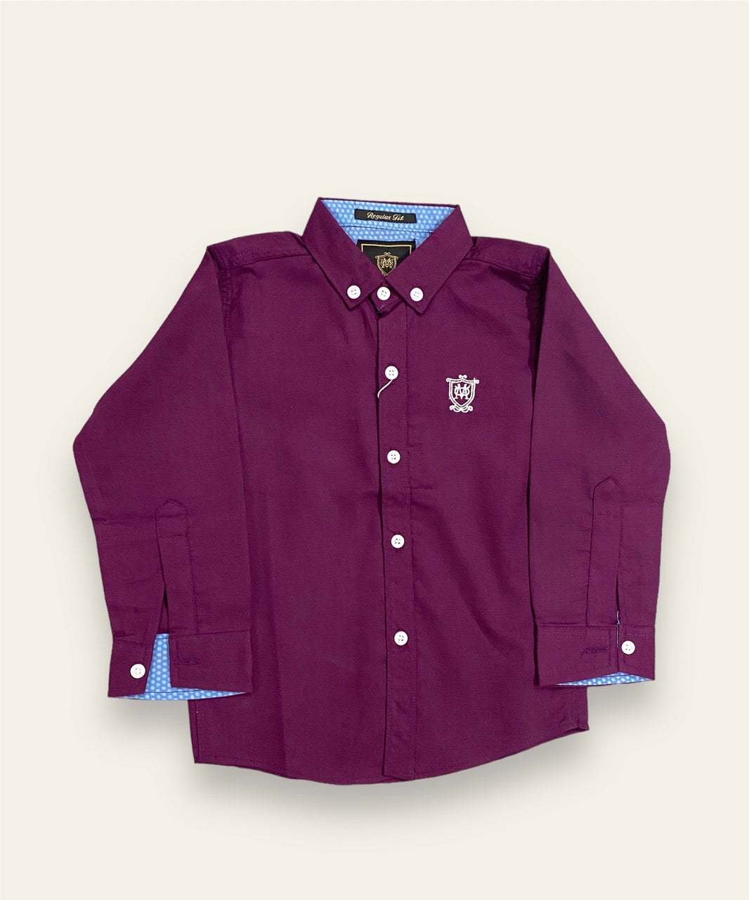 Mulberry Elegance Formal Shirt for Boys