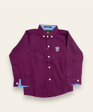 Mulberry Elegance Formal Shirt for Boys