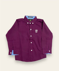 Mulberry Elegance Formal Shirt for Boys