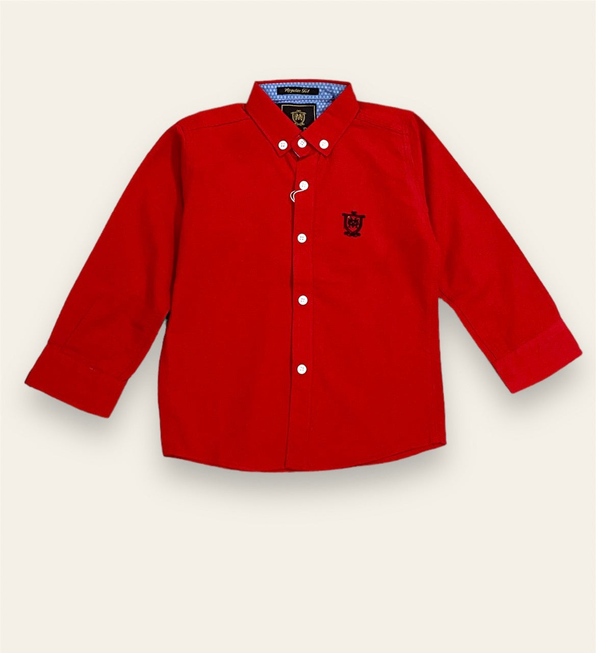 Scarlet Elegance Shirt for Boys
