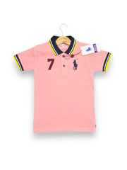 Peachy Summer Boys Formal Polo T-Shirt