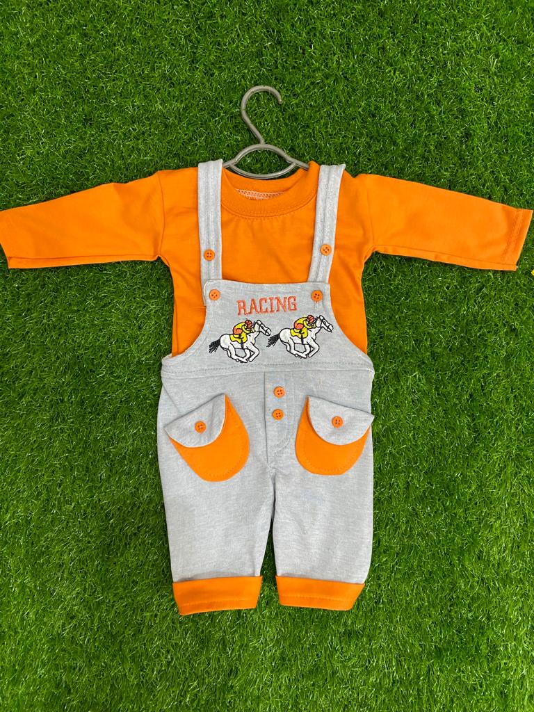 Kids' New Summer Dangri Style Romper