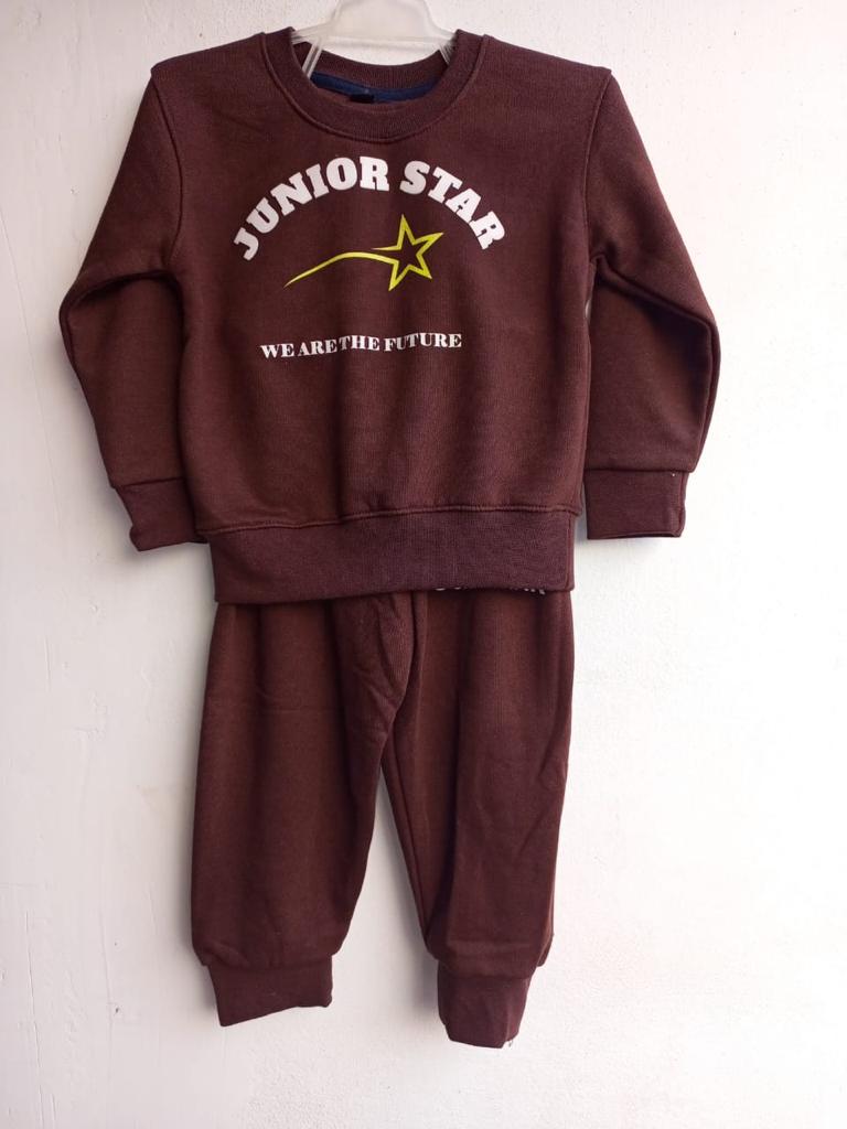 Premium Maroon ||  Junior Star Cinnamon Cozy Soft Premium Winter Fabric